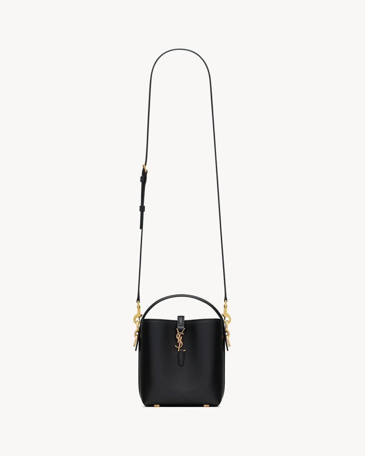 SAINT LAURENT LE 37 MINI IN SHINY LEATHER - official Model