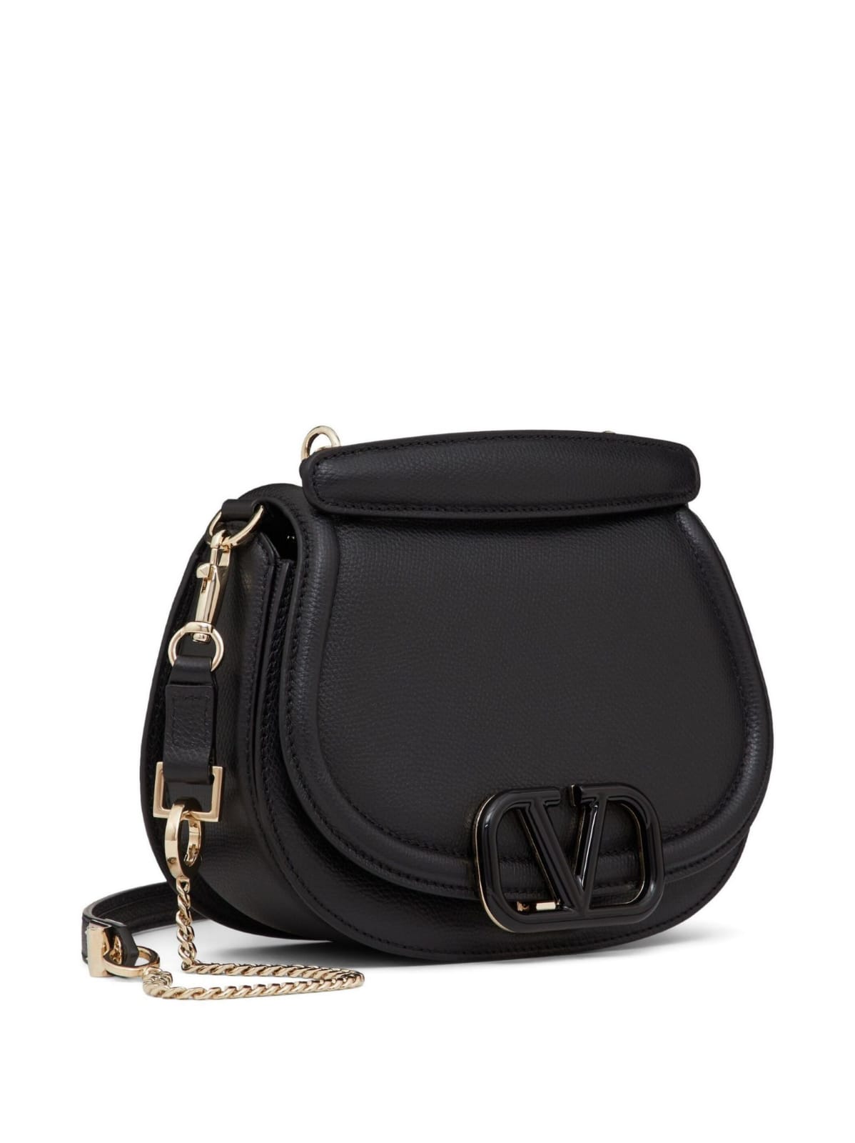 VALENTINO Garavani Vsling Leather Shoulder Bag - Official Model