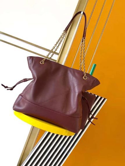 Saint Laurent Jamie 4.3 Tote Bag - Mehroon