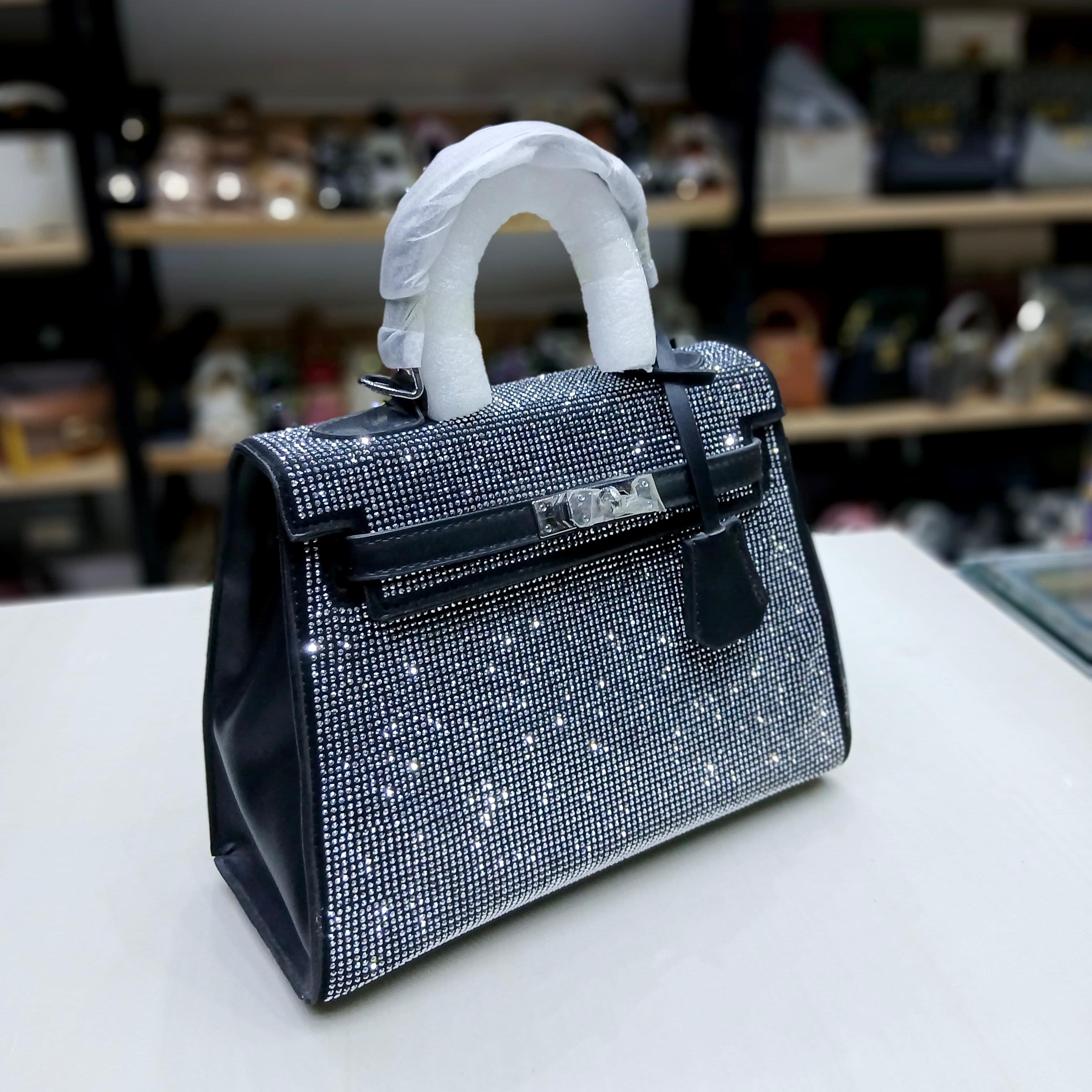 Hermès Birkin Bag - Black Crystal Shimmer