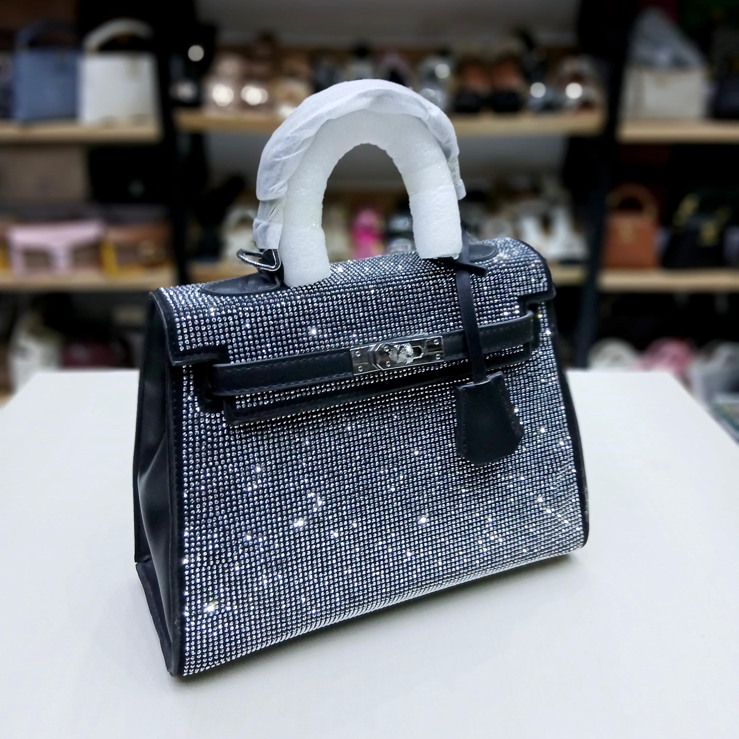 Hermès Birkin Bag - Black Crystal Shimmer