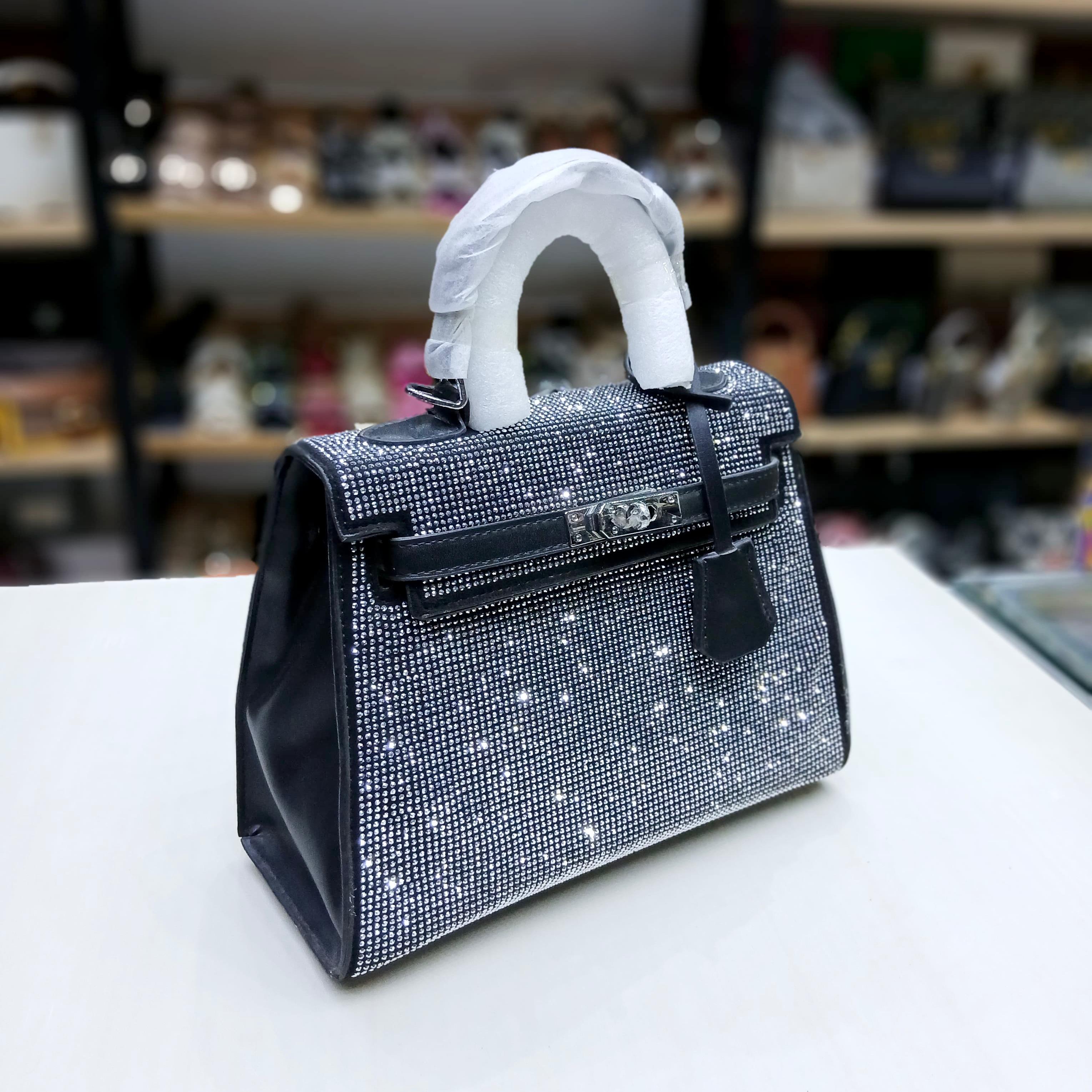 Hermès Birkin Bag - Black Crystal Shimmer