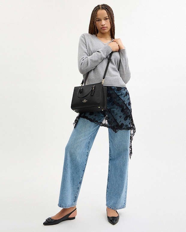 COACH Maggie Small Tote Bag - Black