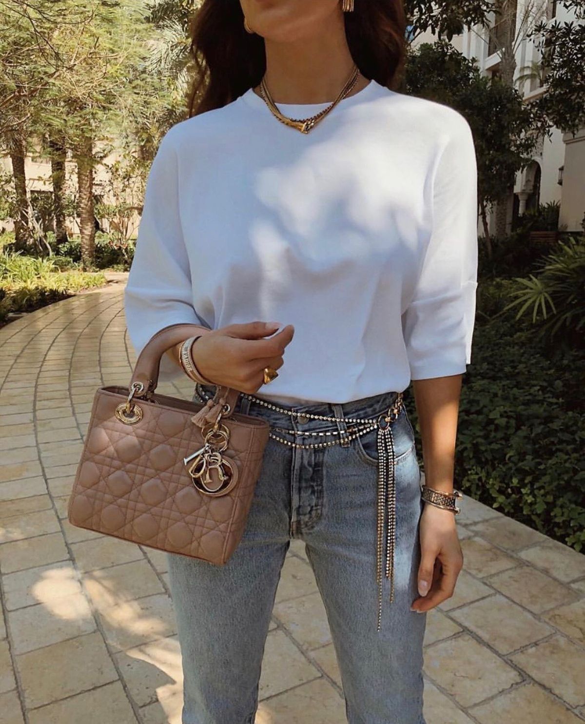 Dior Medium Lady My ABCDior Bag - Fawn