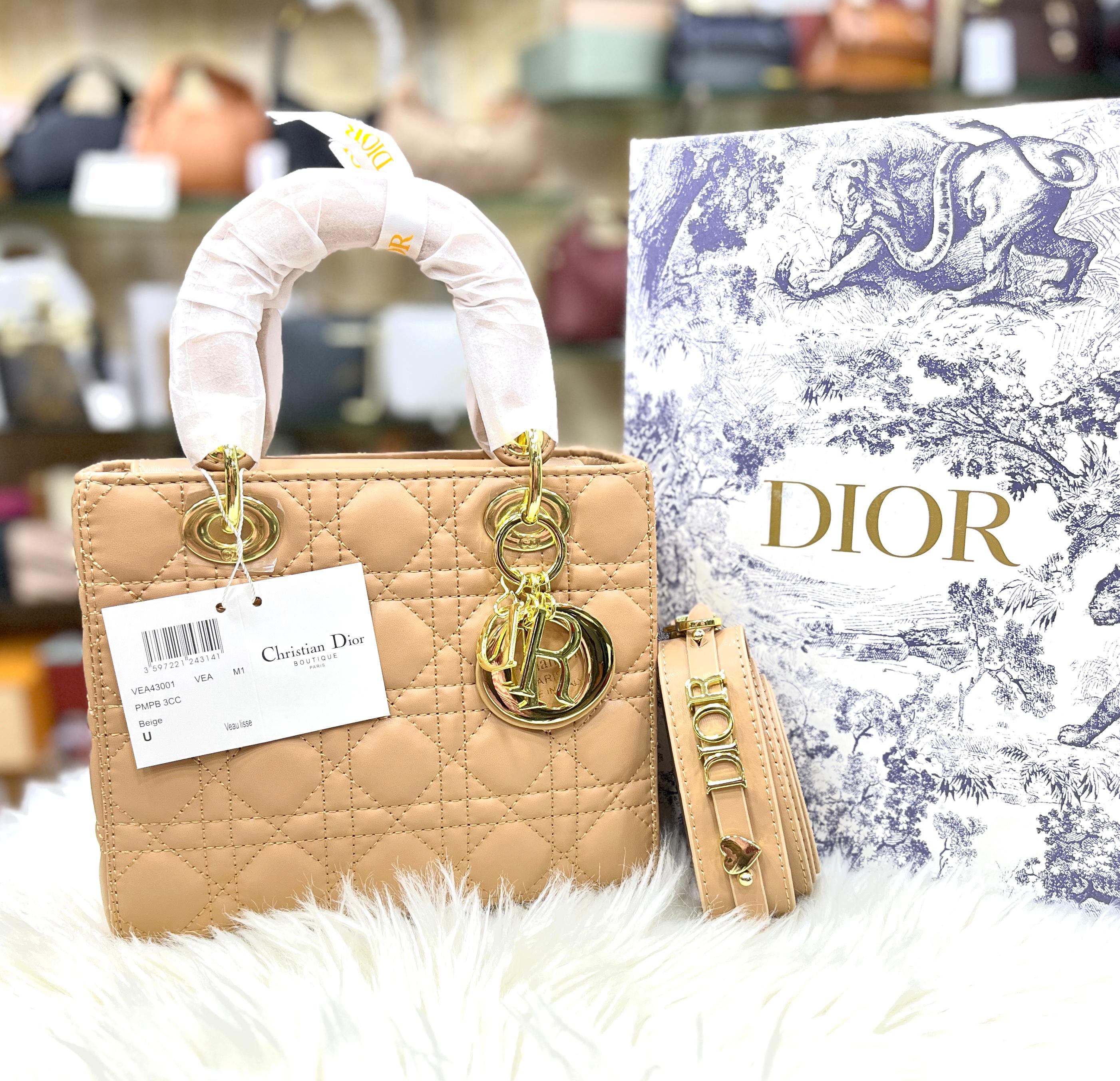 Dior Medium Lady My ABCDior Bag - Fawn