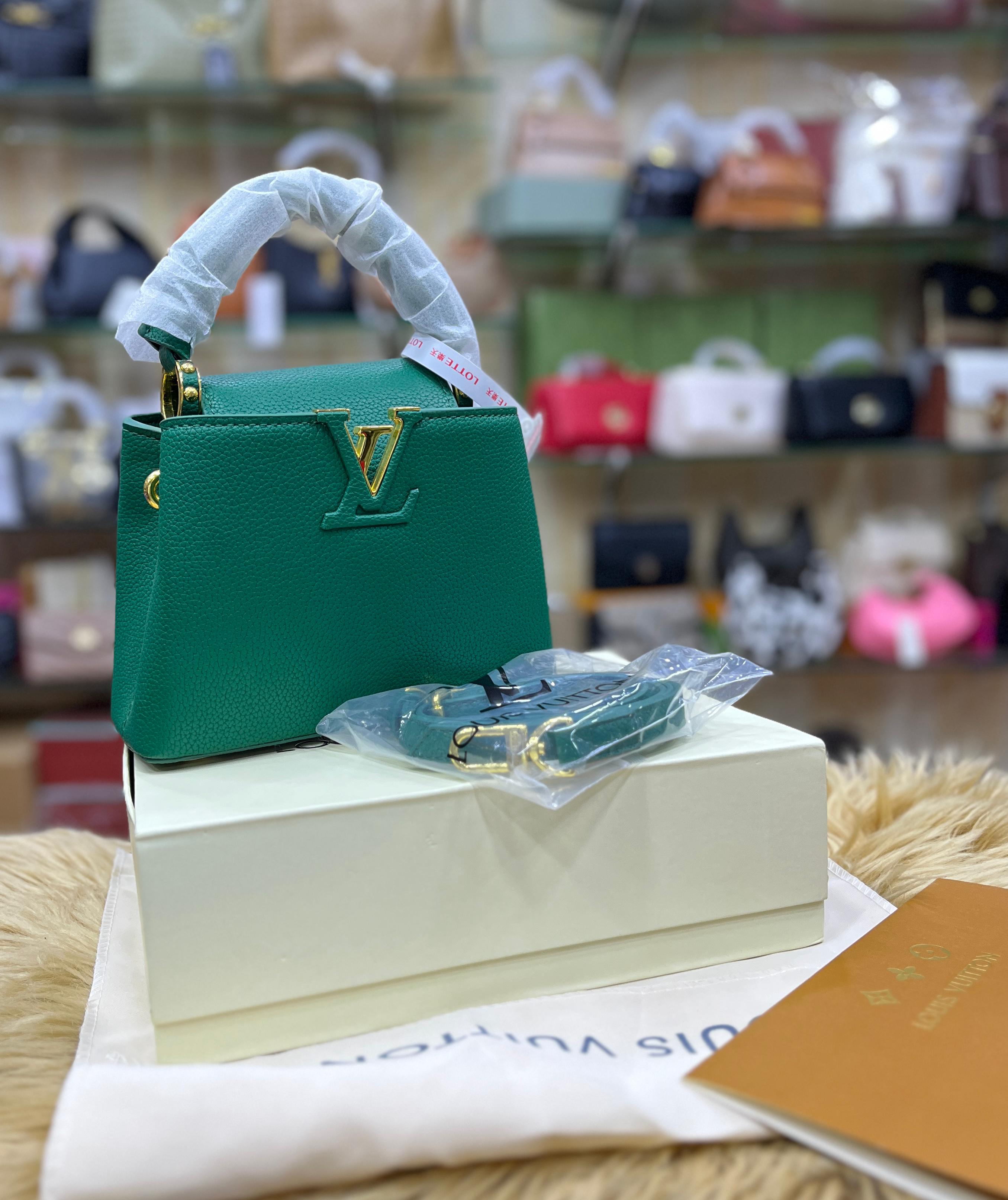 Louis Vuitton Capucines Mini Bag - Green