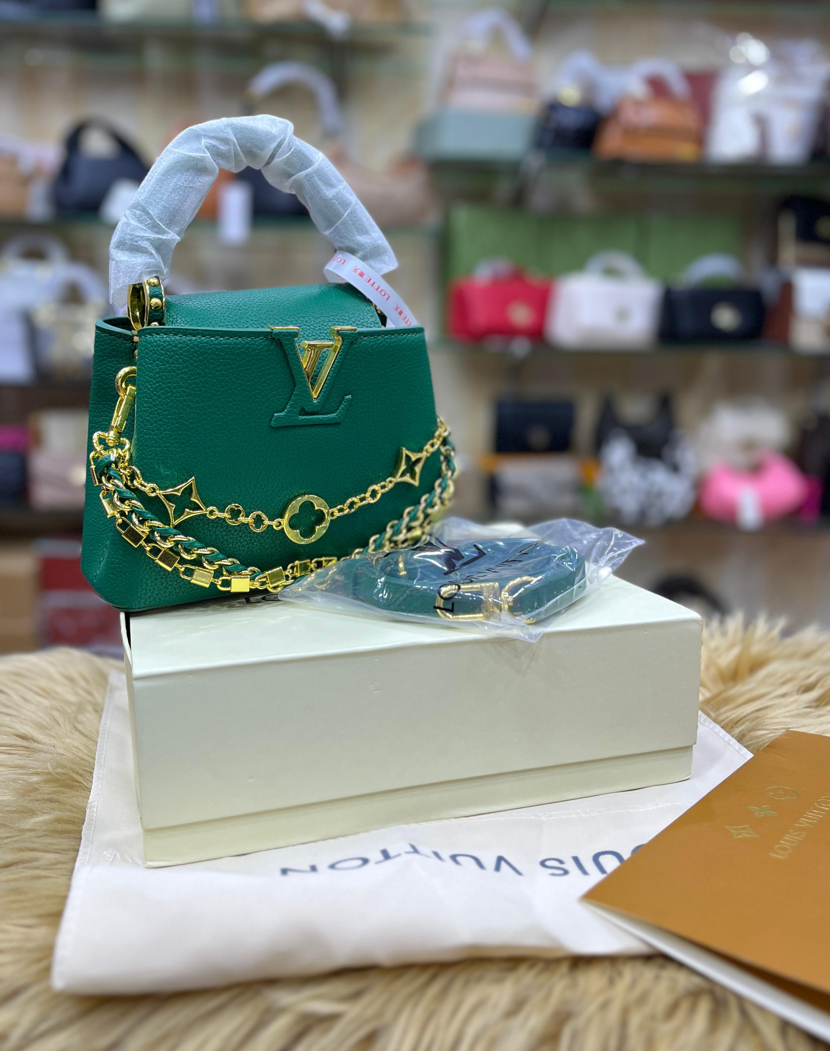 Louis Vuitton Capucines Mini Bag - Green
