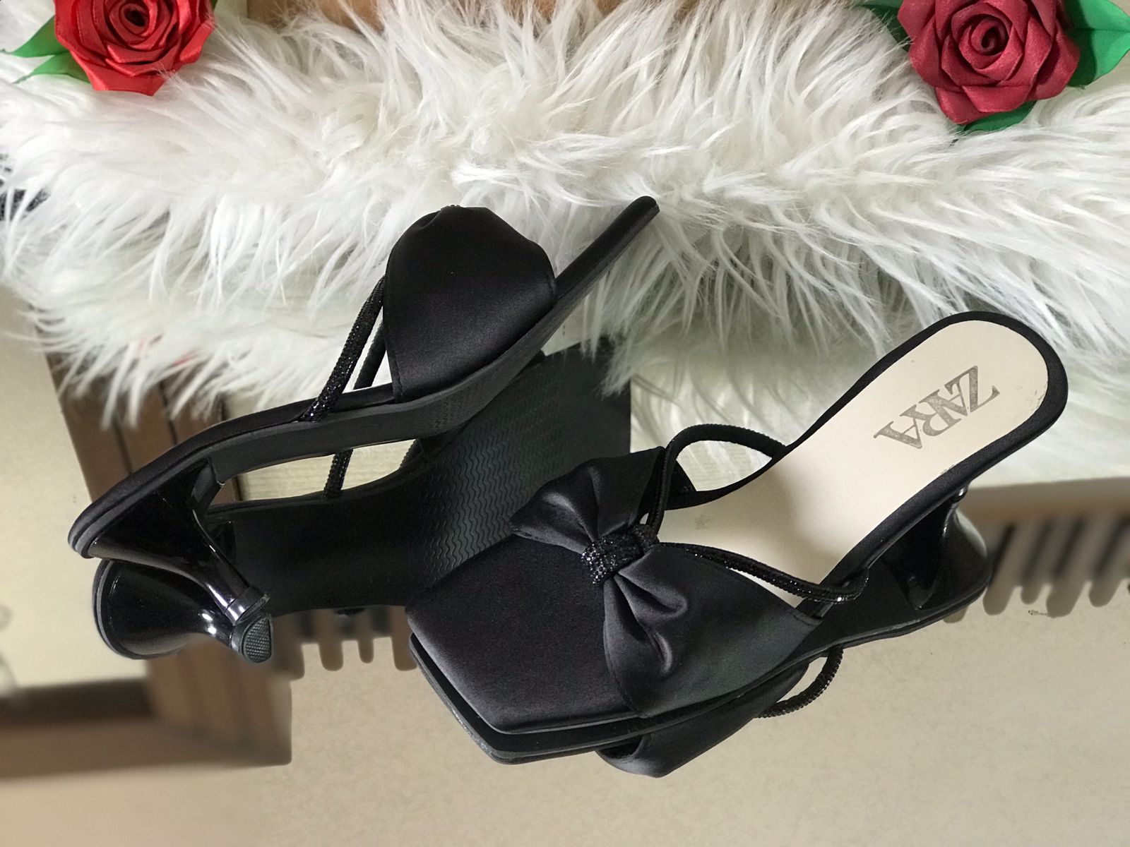 Zara Mash heel - Black