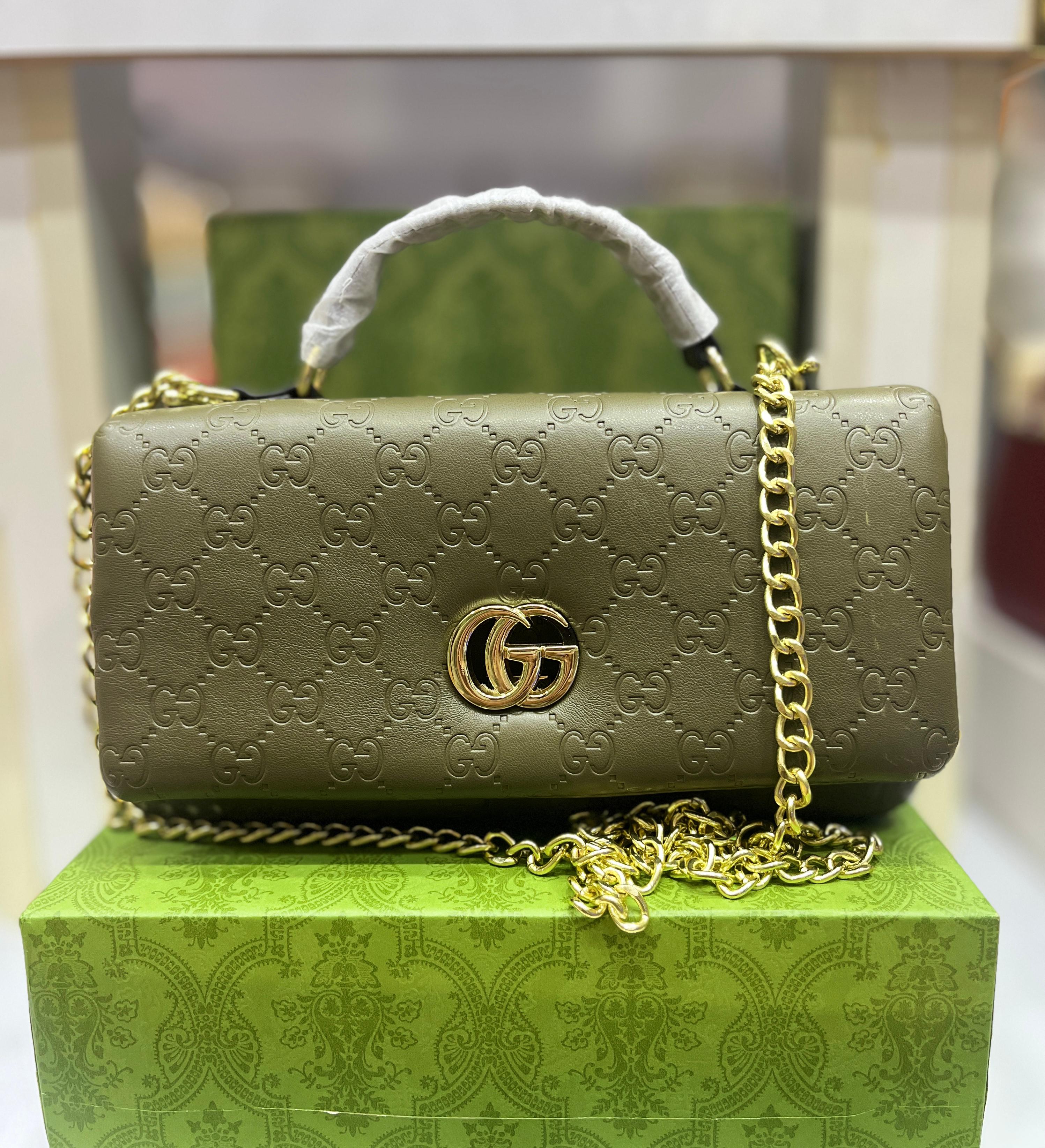 GUCCI GG MILANO MINI HANDBAG - GREEN