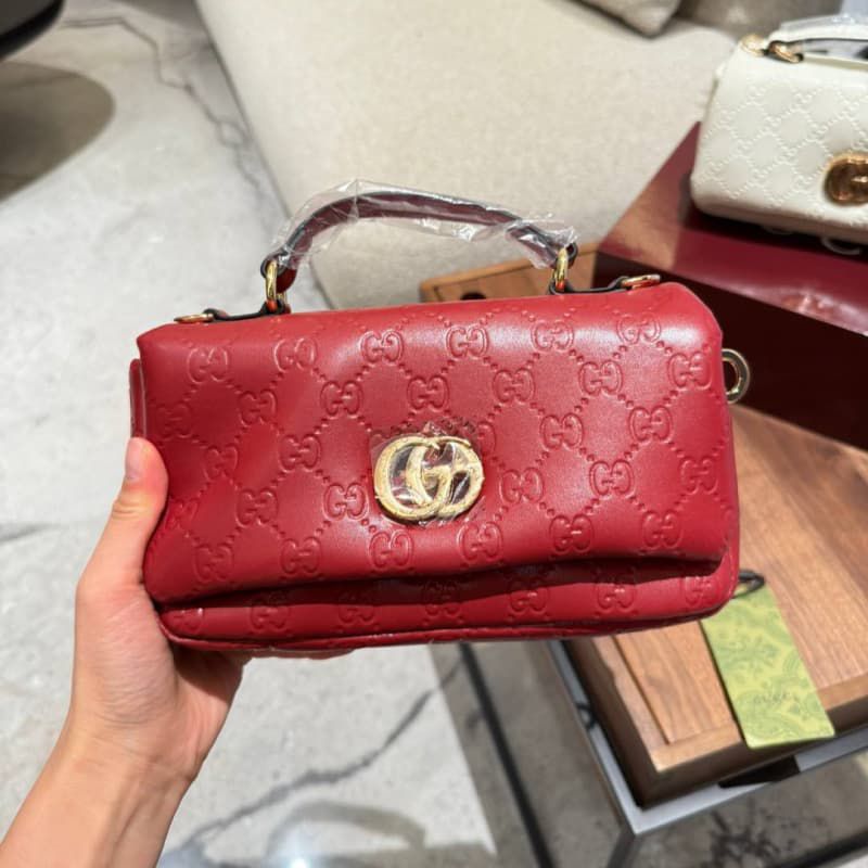 GUCCI GG MILANO MINI HANDBAG - RED