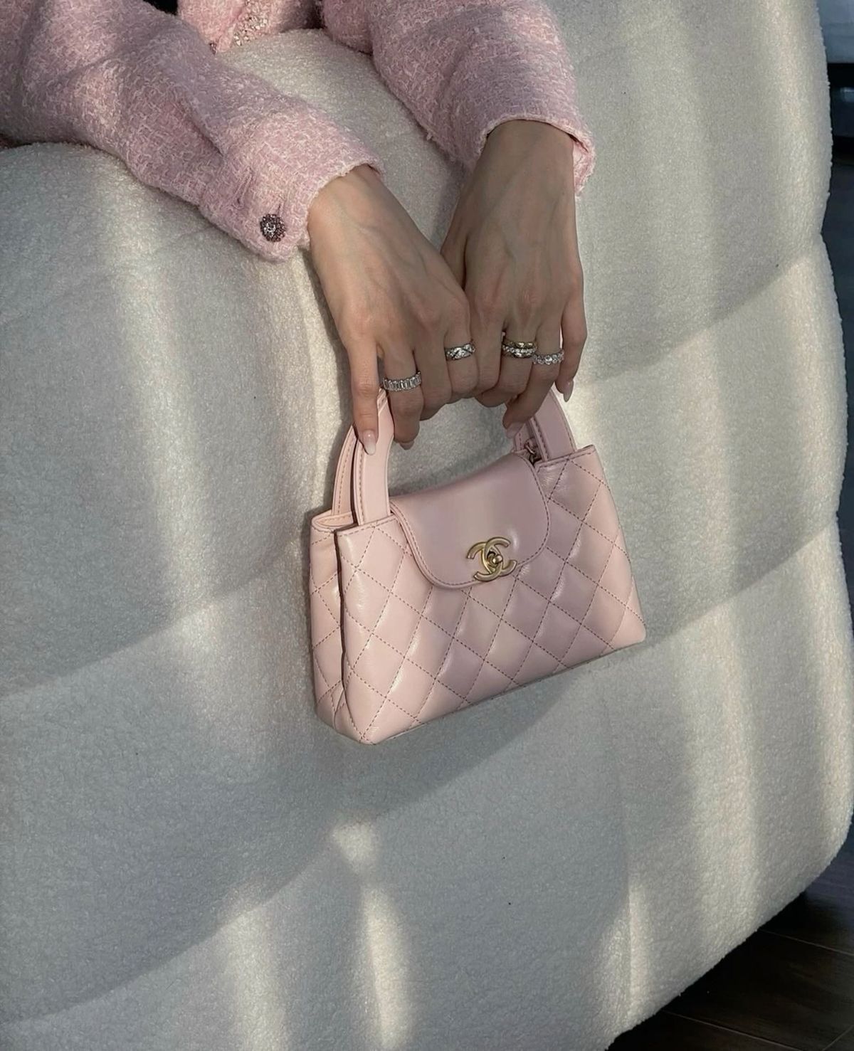 Chanel  Small Kelly Handbag - Pink
