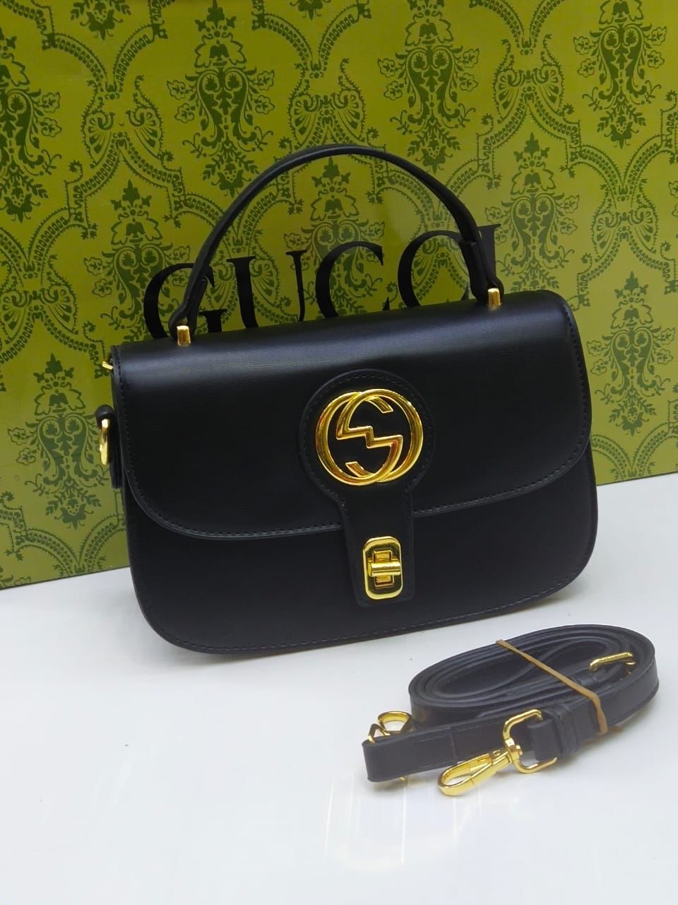 Gucci Blondie Top Handle Bag - Black