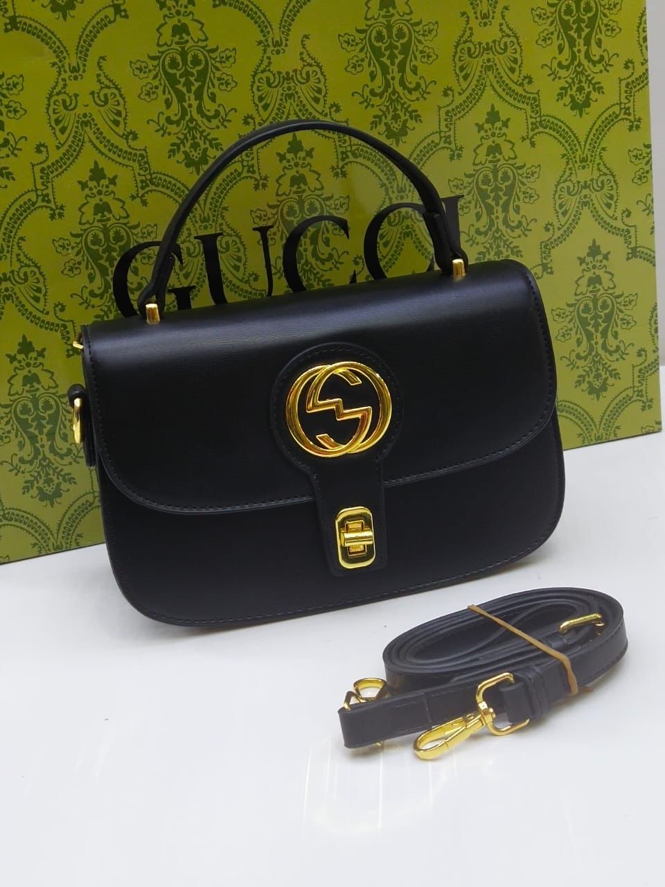 Gucci Blondie Top Handle Bag - Black