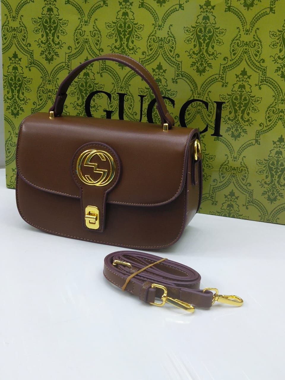 Gucci Blondie Top Handle Bag - Brown