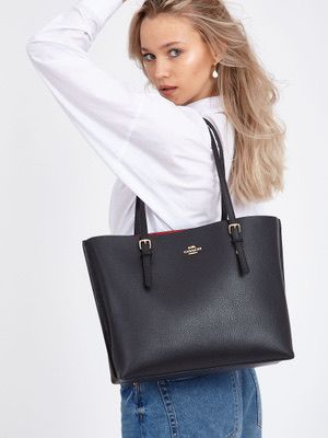COACH Mollie Tote Bag 34 - Black