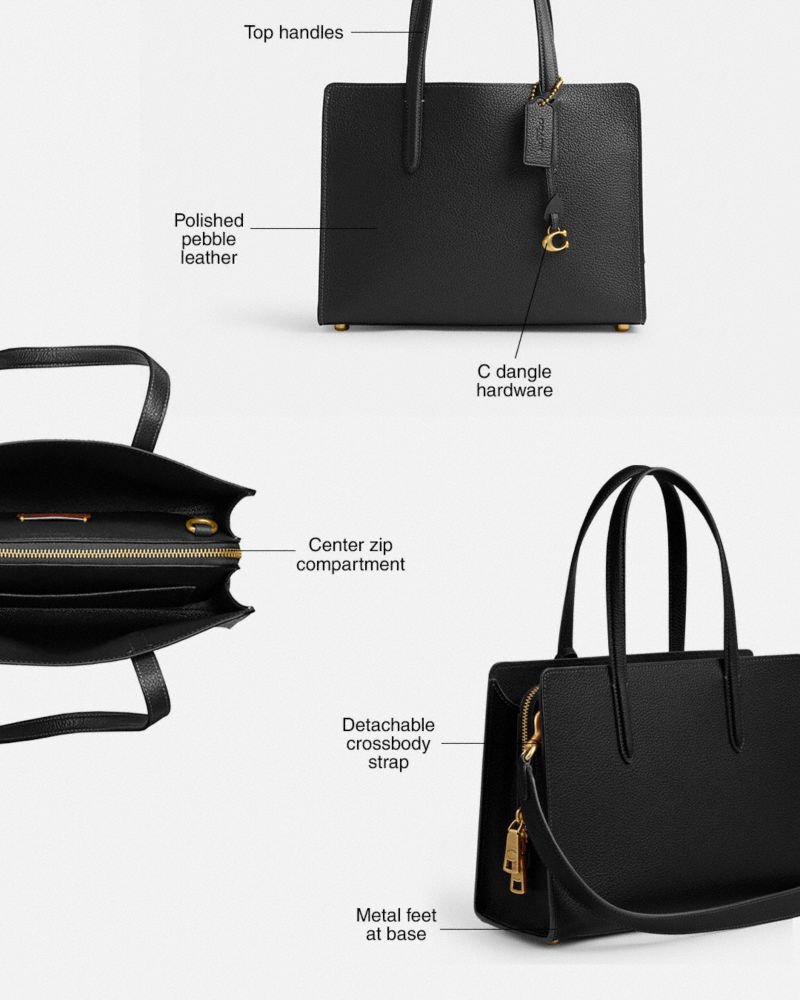 Coach Cater Carryall Bag - Mehroon