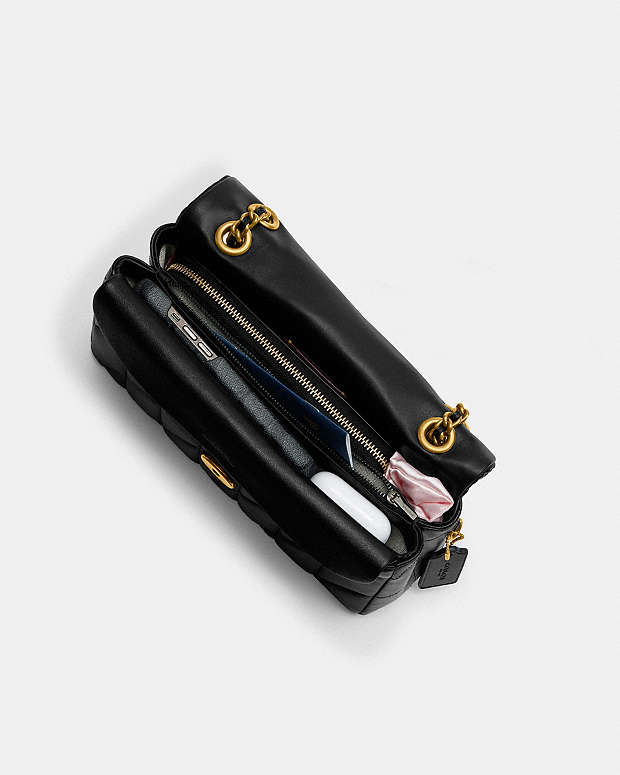 COACH  Tabby Shoulder Bag 26 With Pillow Quilting - Black