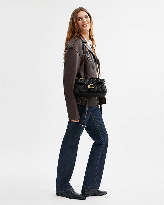 COACH  Tabby Shoulder Bag 26 With Pillow Quilting - Black