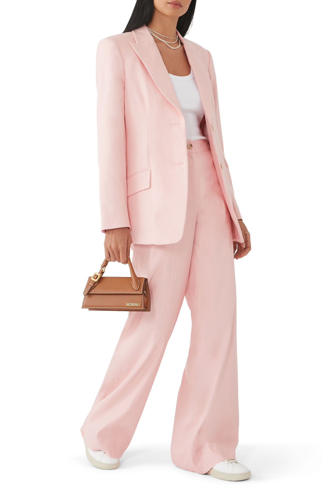 Jacquemus The Long Chiquito with Buckle - Brown