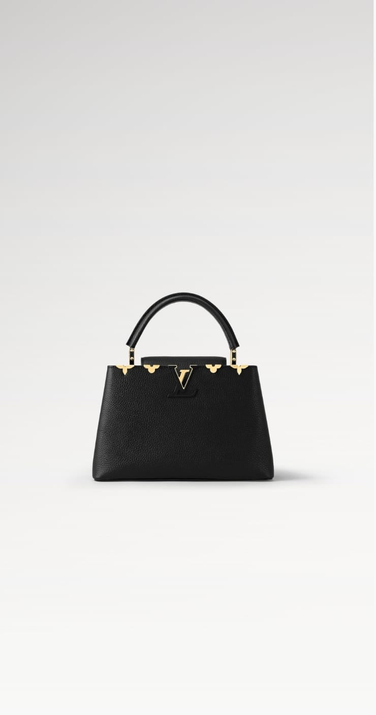Louis Vuitton Capucines - Black