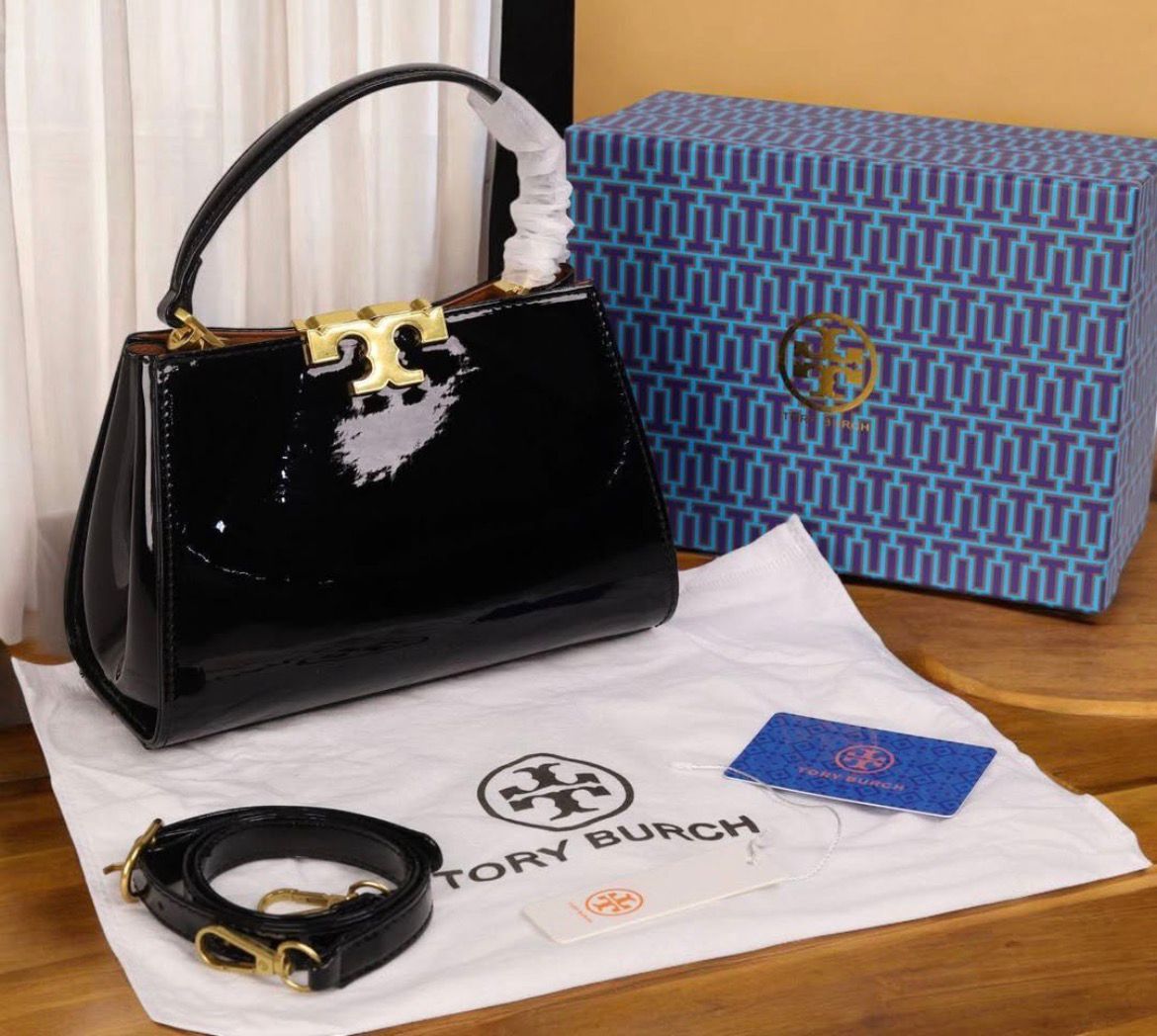 Tory Burch Mini Eleanor Satchel - Black