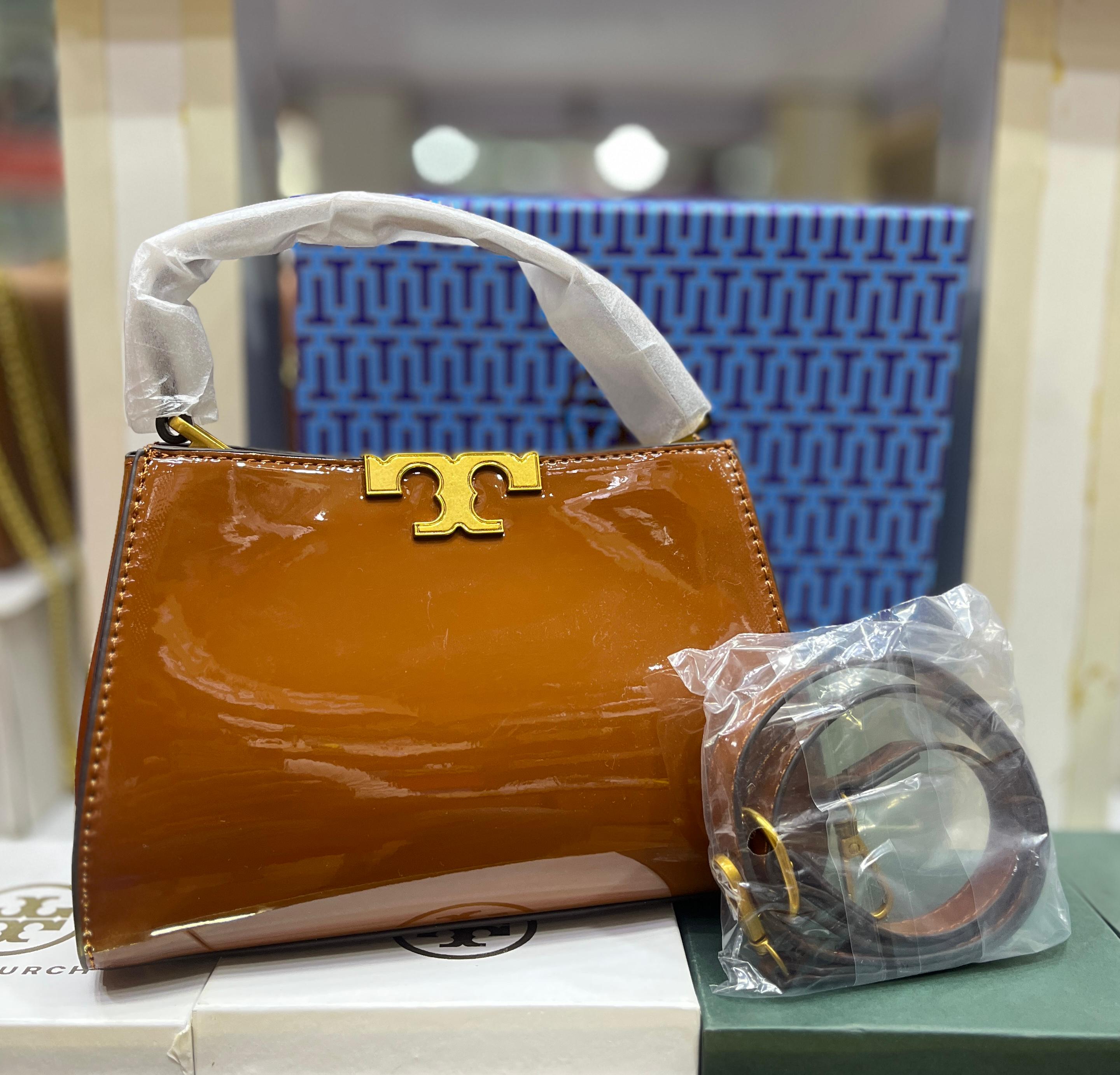 Tory Burch Mini Eleanor Satchel - Brown