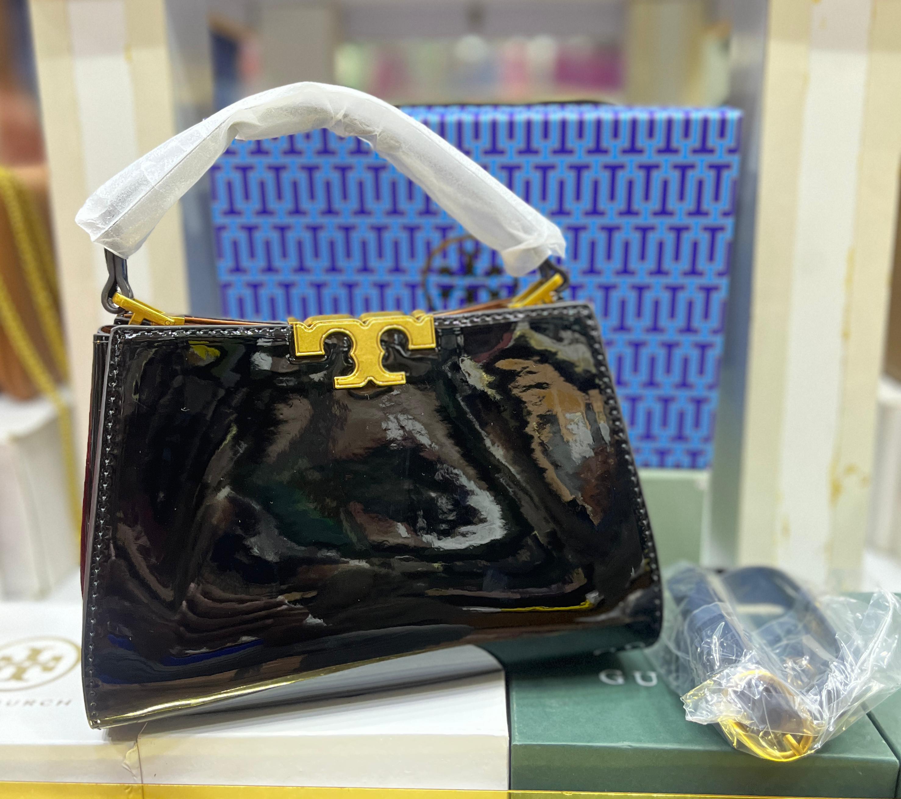 Tory Burch Mini Eleanor Satchel - Black