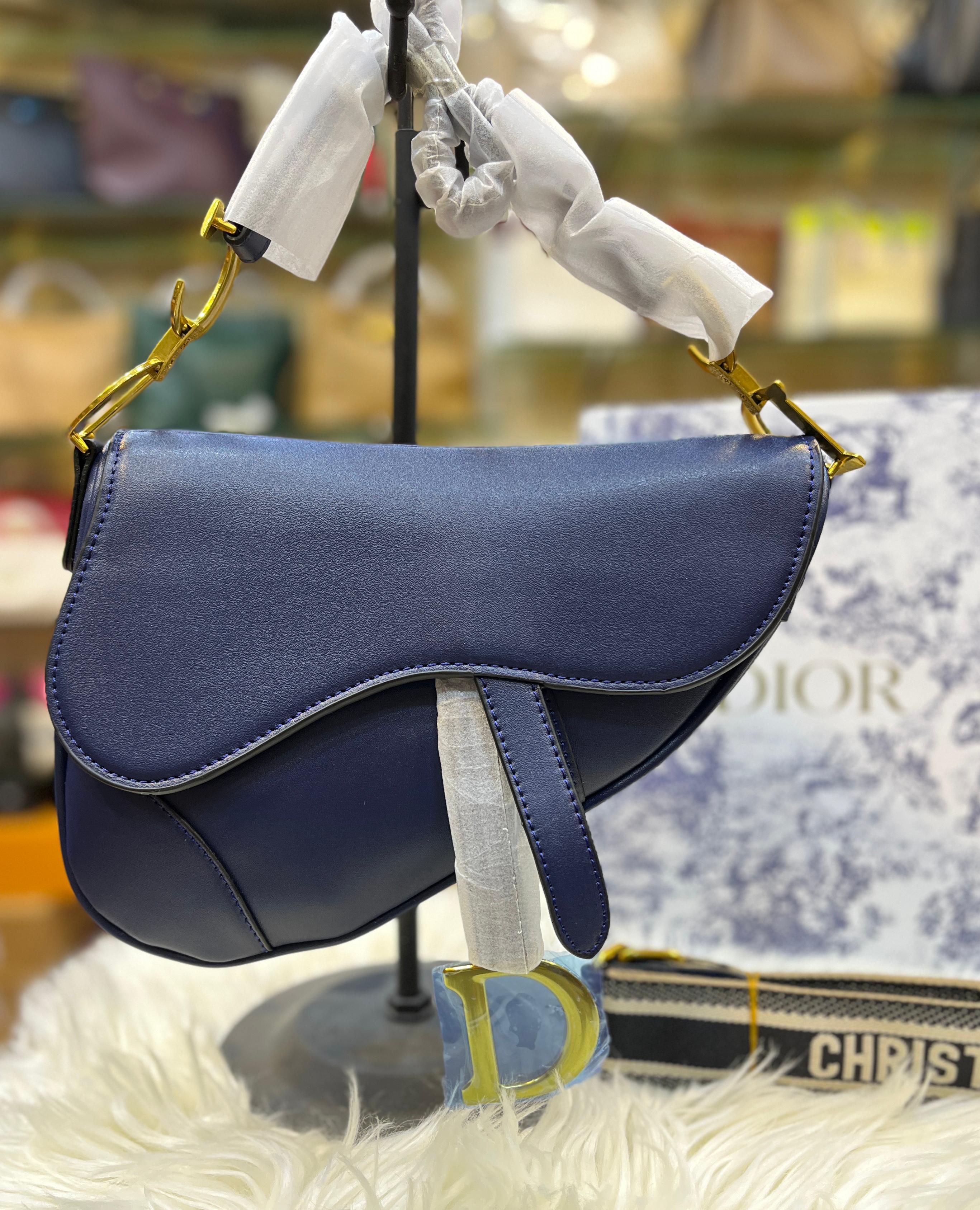 Dior Saddle Bag - Blue
