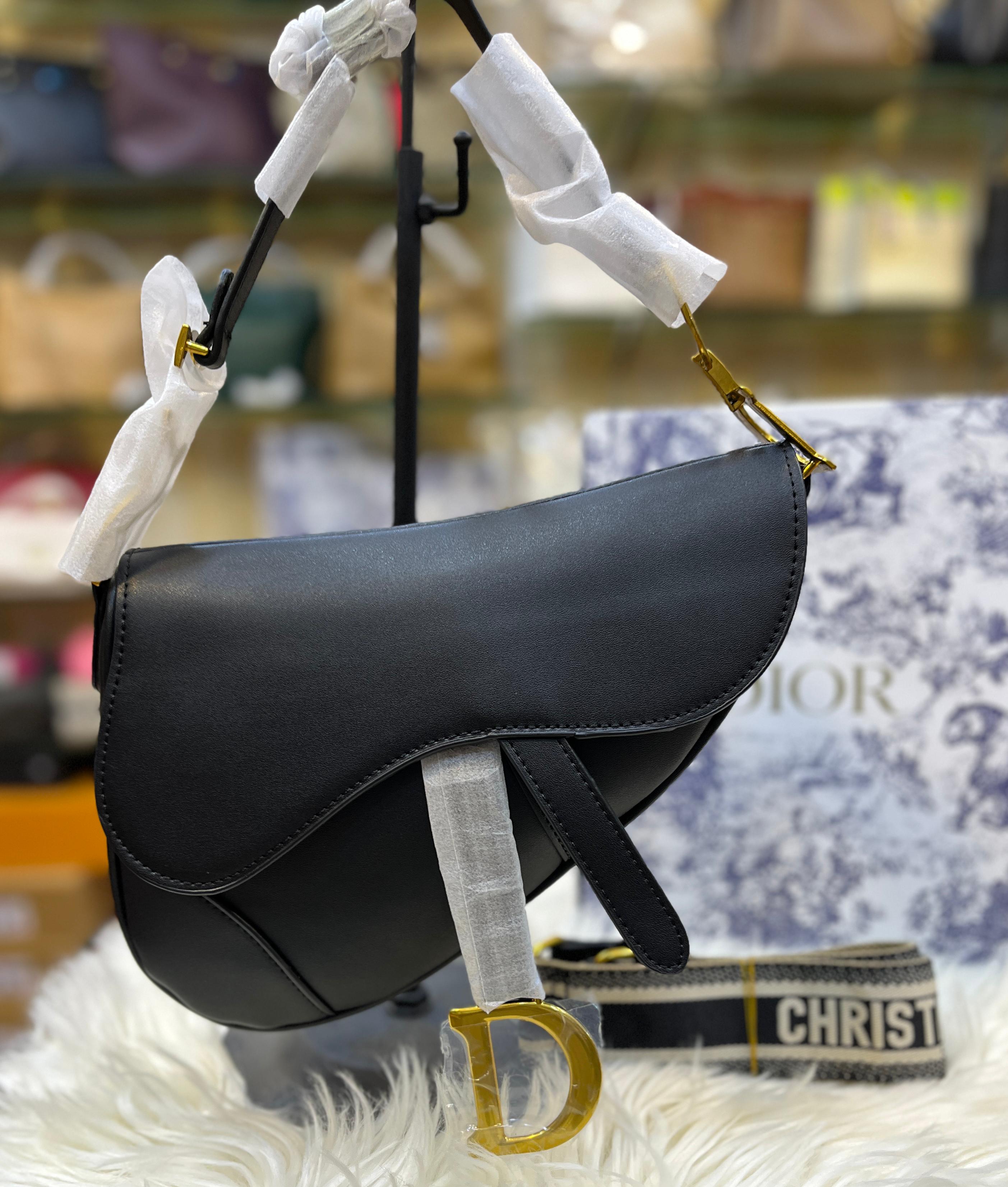 Dior Saddle Bag - Black