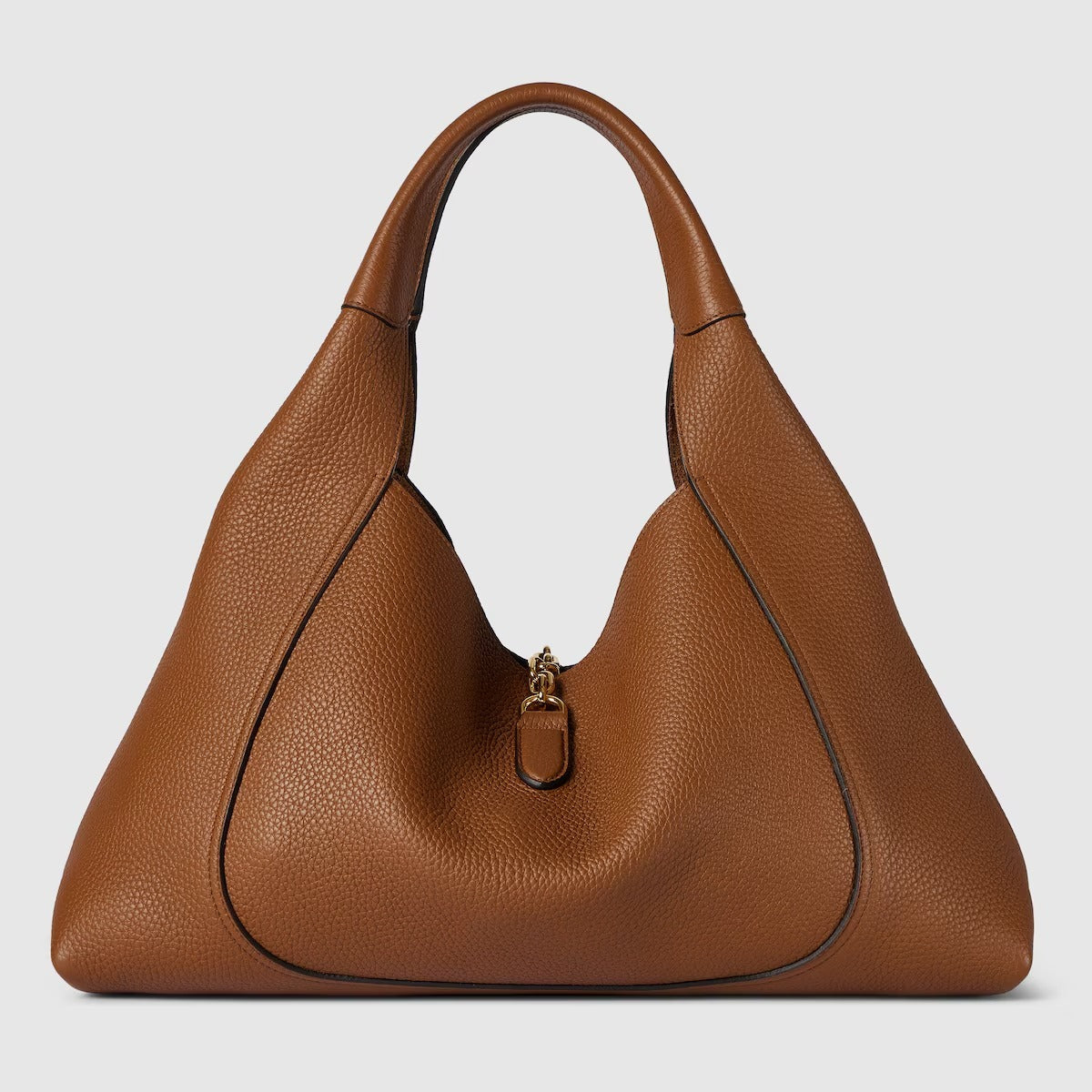 GUCCI Softbit Maxi Shoulder Bag - Brown