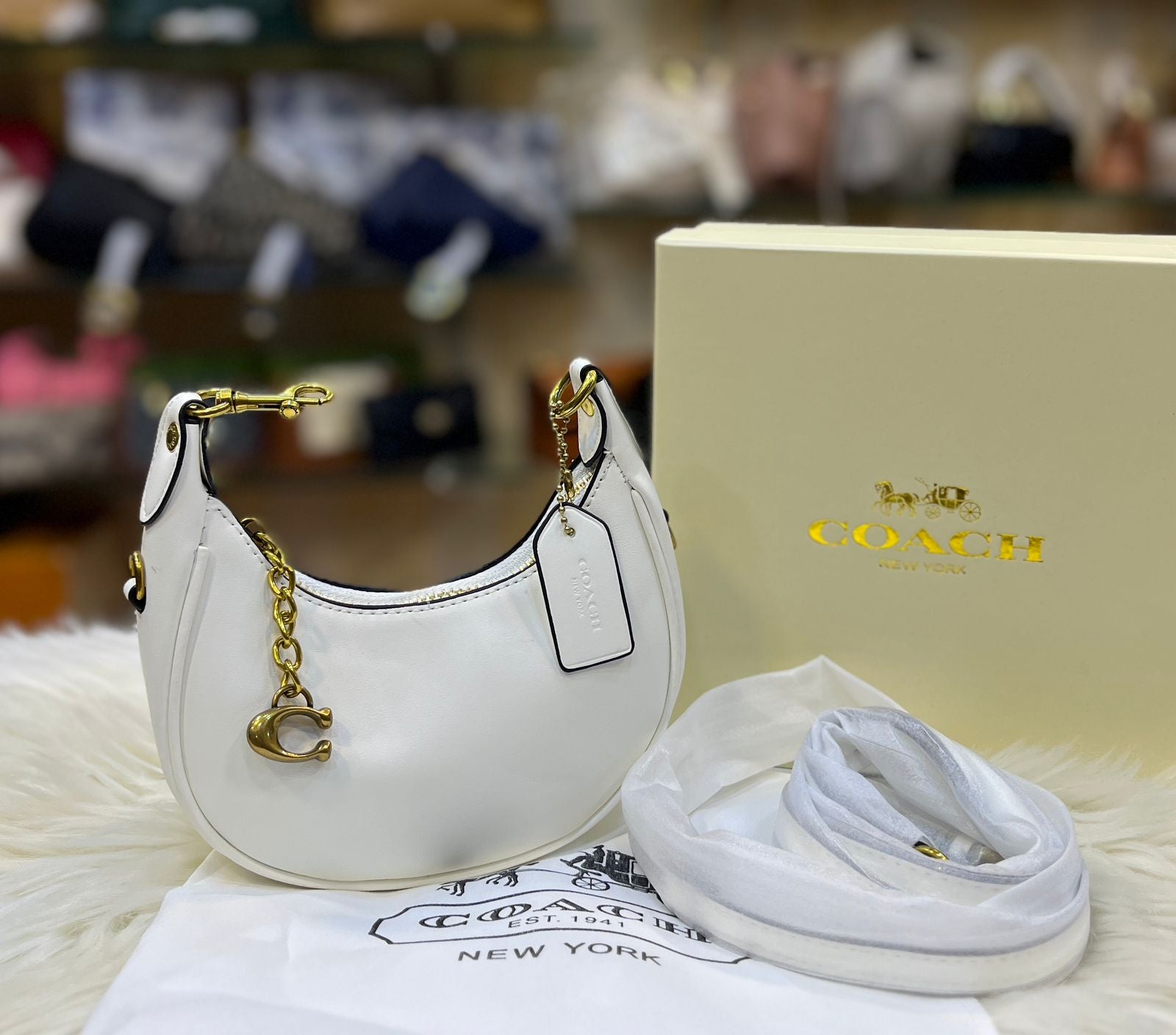 COACH Jonie Bag - White