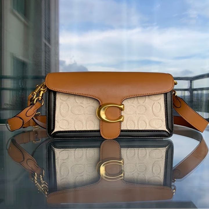 Coach  Tabby Shoulder Bag 26 In Blocked Signature Canvas