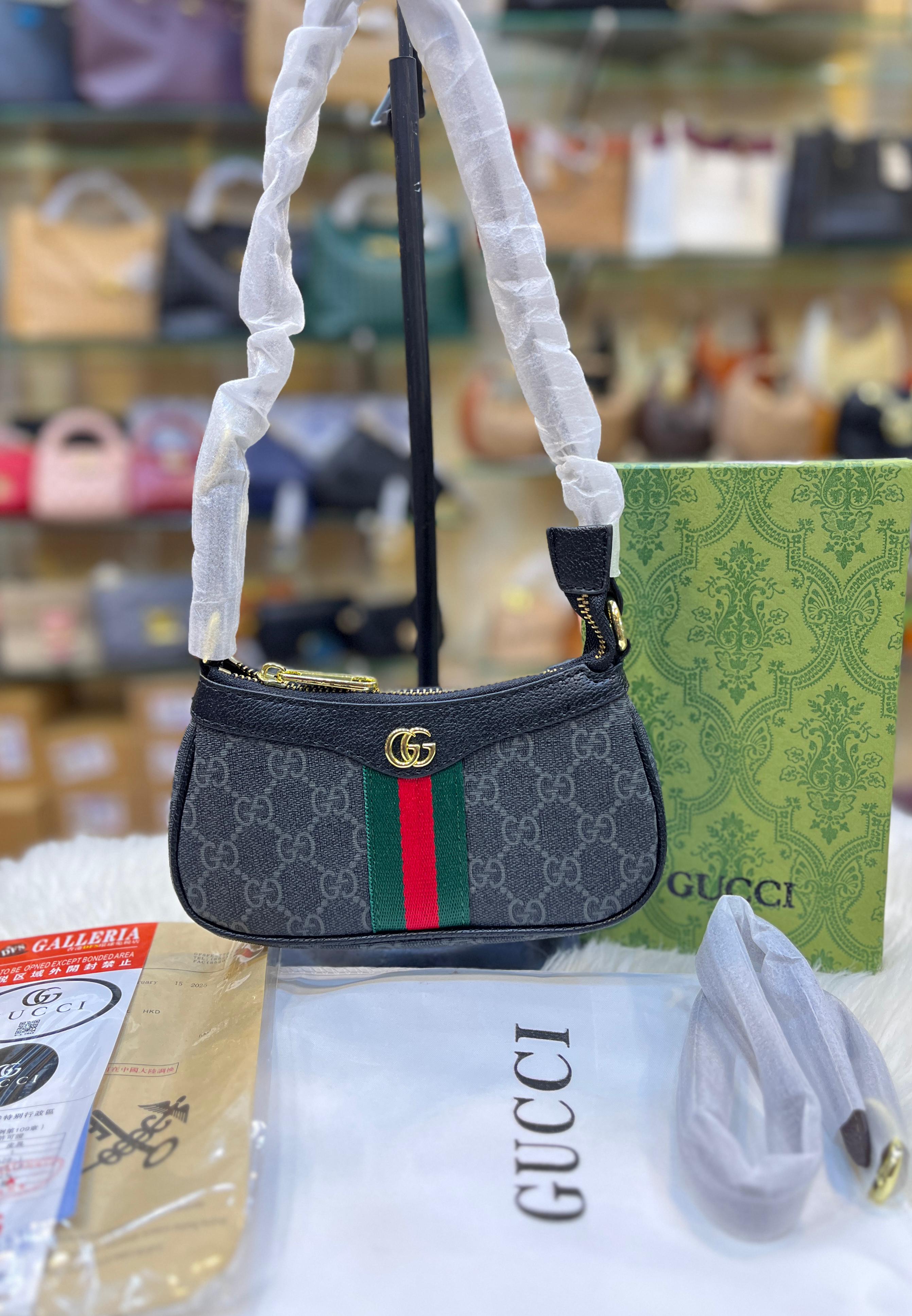 GUCCI Ophidia mini shoulder bag - Black