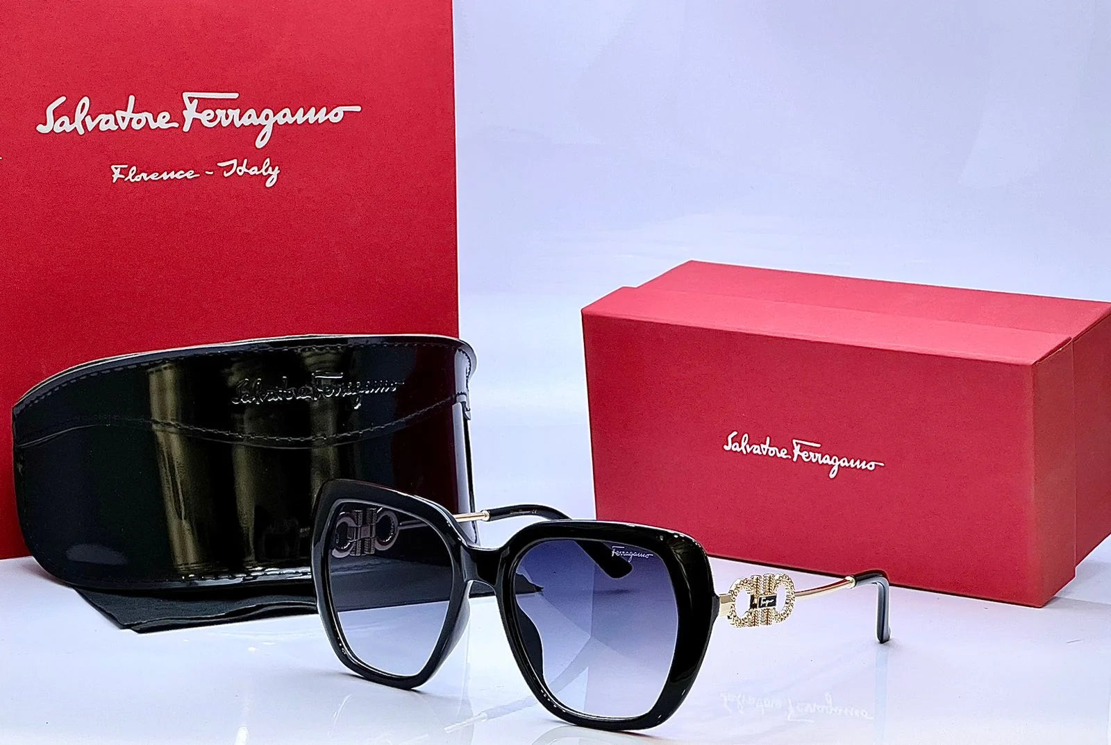 FERRAGAMO LADIES SUNGLASSES