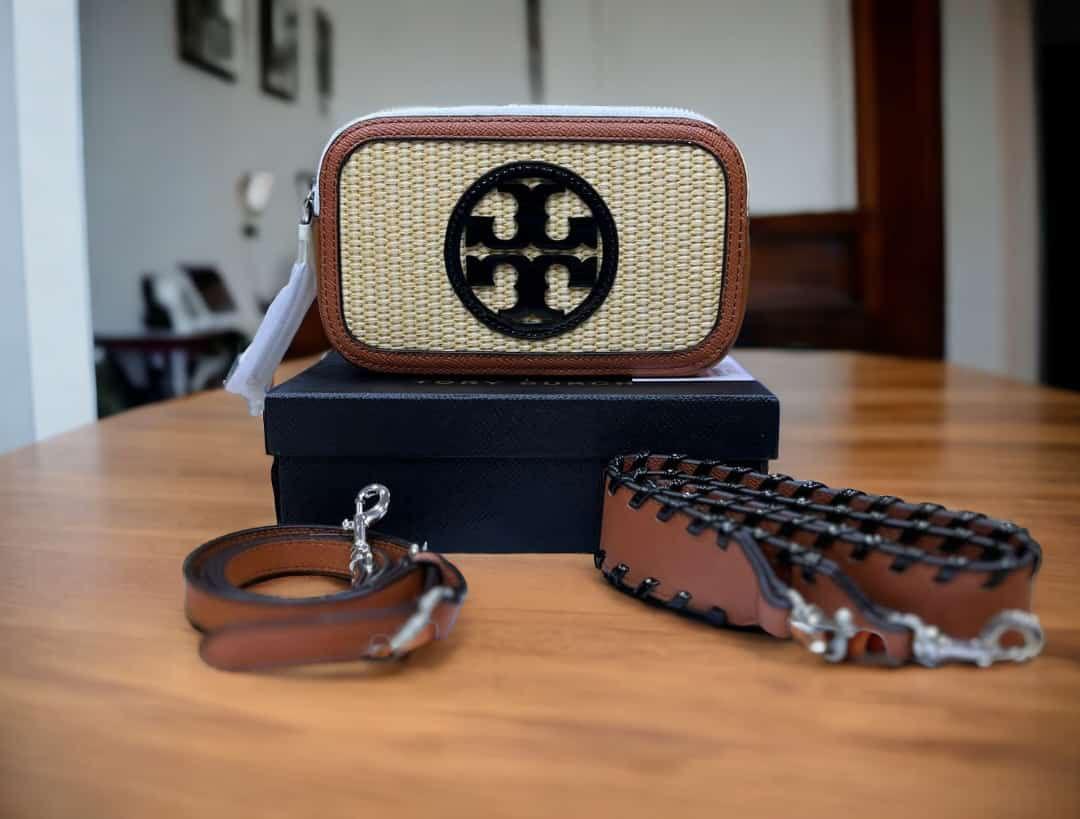 TORY BURCH MINI MILLER CROSSBODY BAG - White