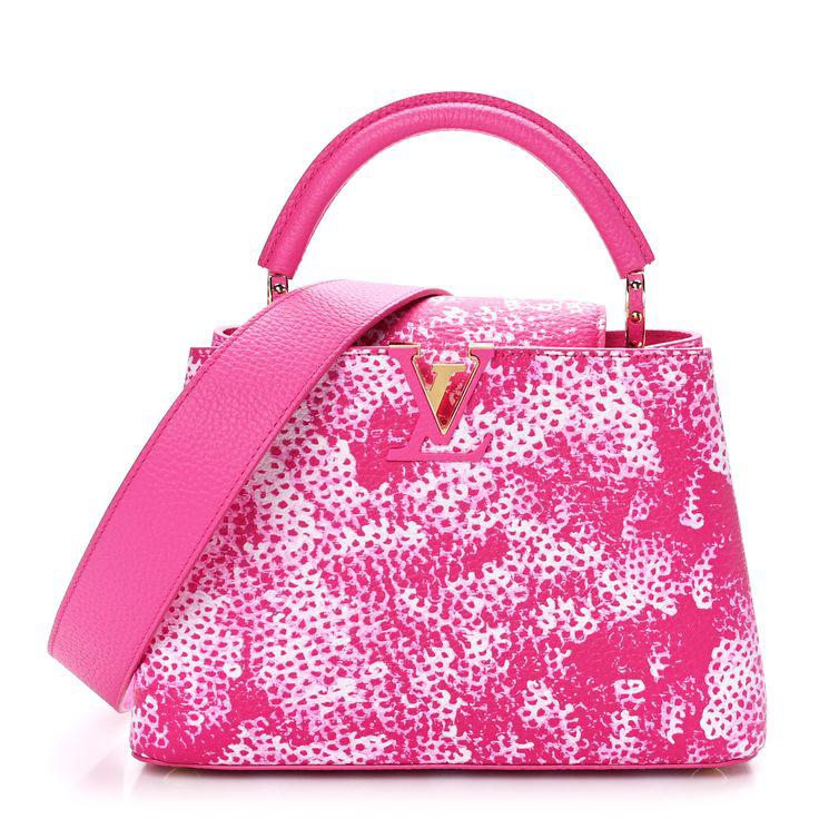 LOUIS VUITTON Capucines Bag - Pink