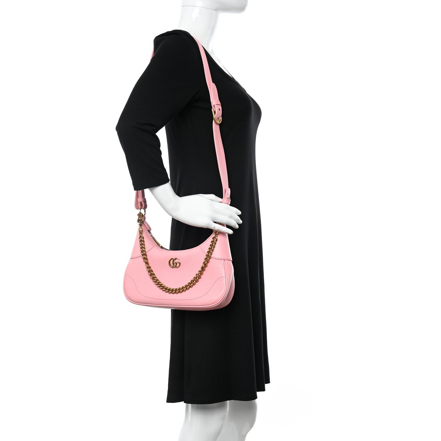 Gucci Aphrodite Small Shoulder Bag - Pink