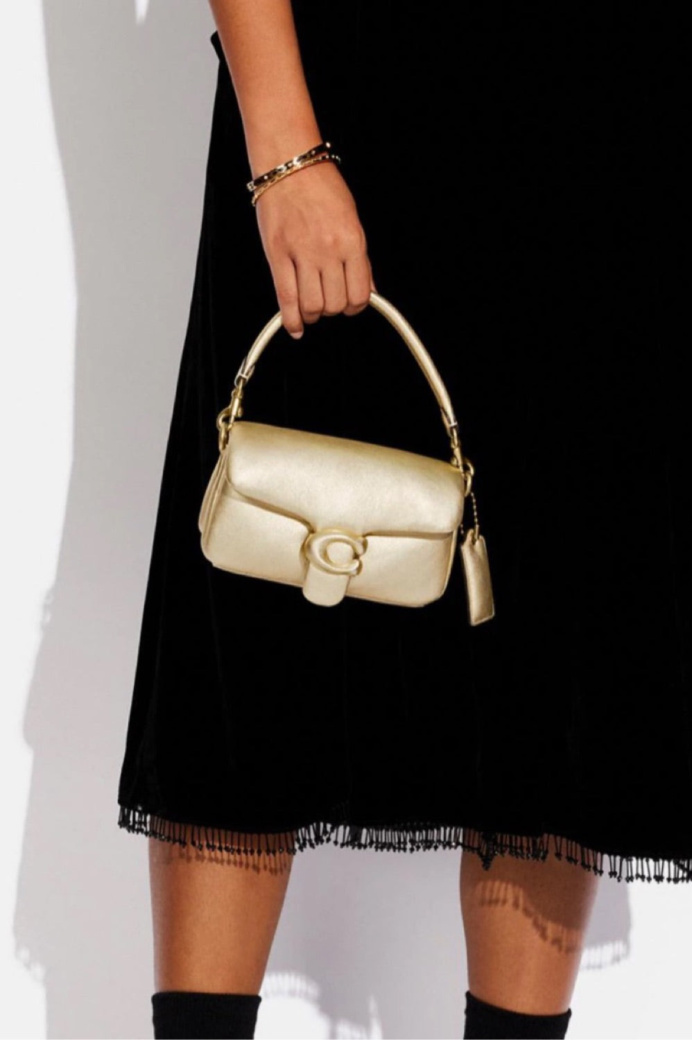 COACH Pillow Soft Tabby 26 Bag - Golden